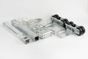 Set tandemstel compleet ten behoeve van A-Liner schuifpoort