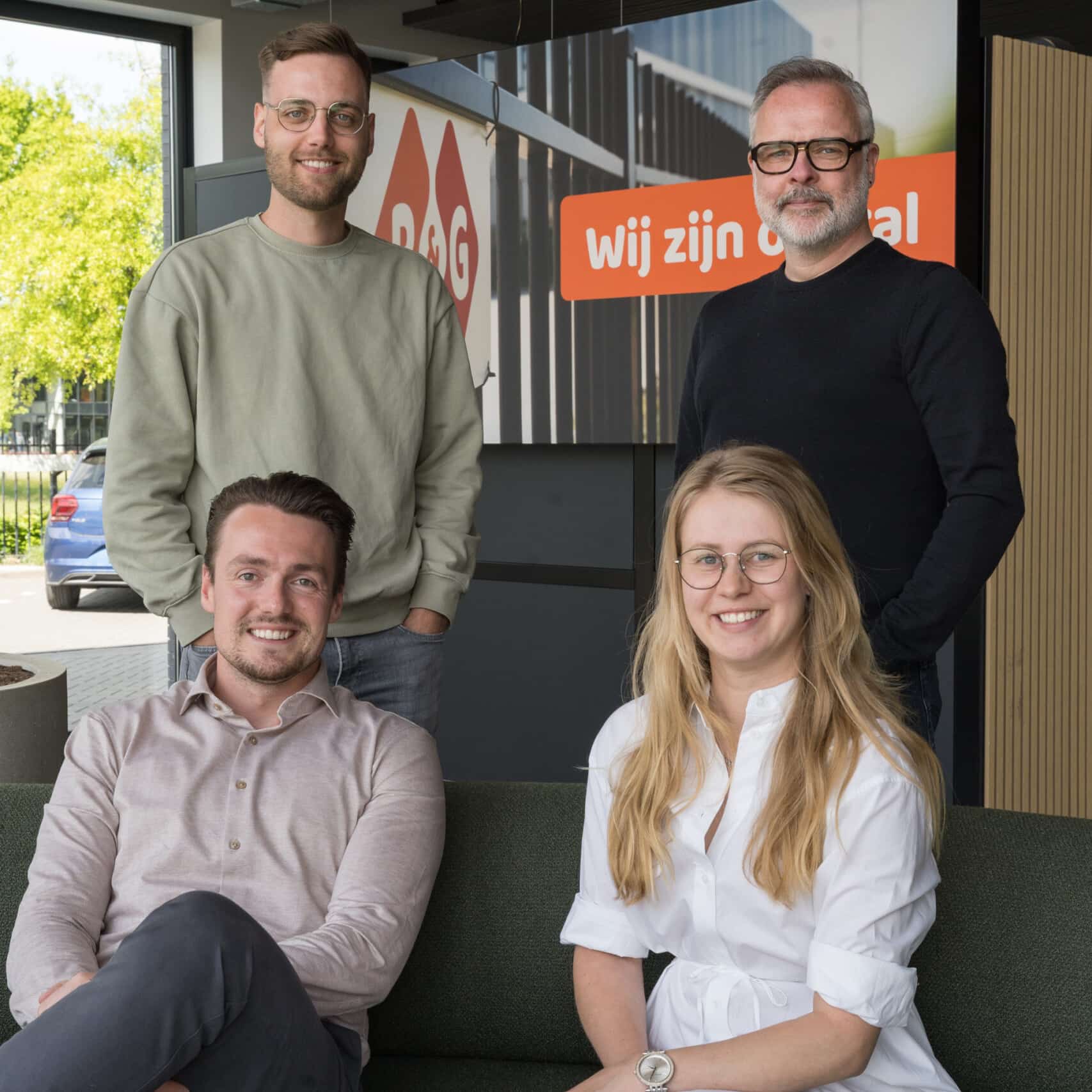 Jouw team als stagiair(e) content creator